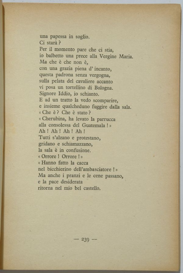 il pranzo, - Carte d'autore